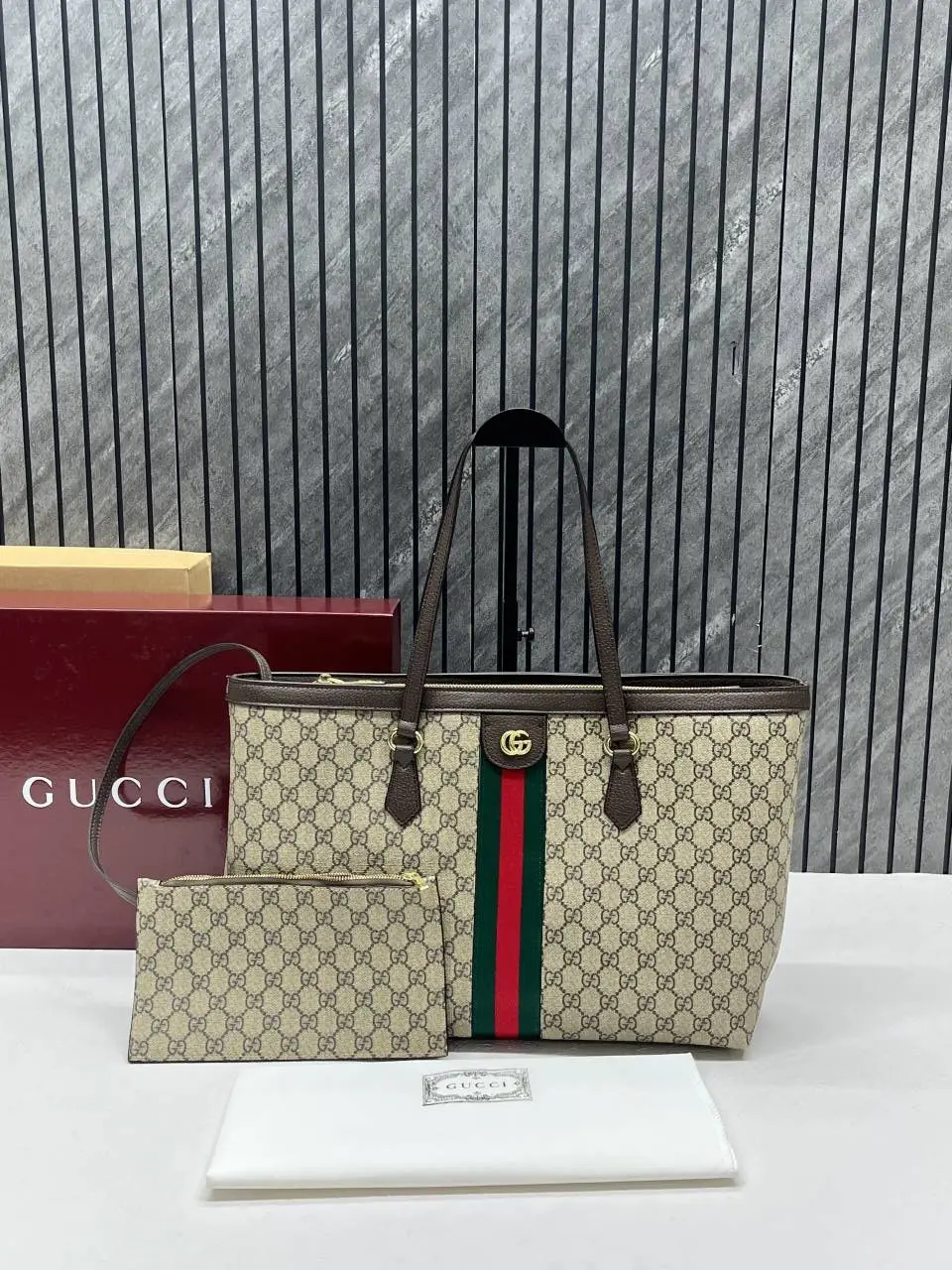 Gucci Ophidia LargeTote With OriginalBox DustCover - Image 2