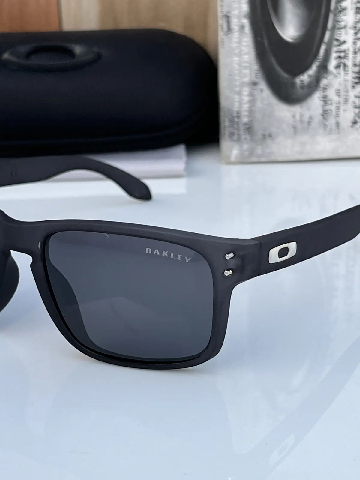Oakley 3338 black silver - Image 2