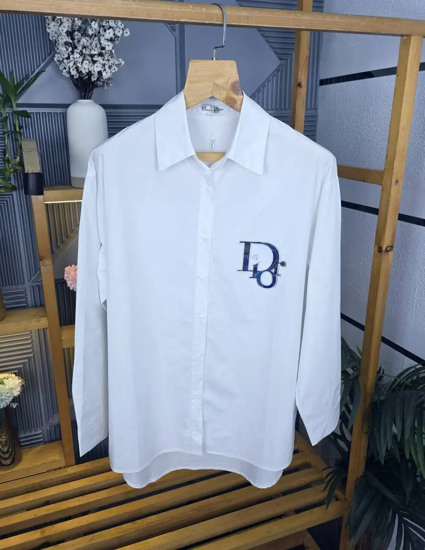 DIO LOGO SHIRT WHITE S124-W - Image 4