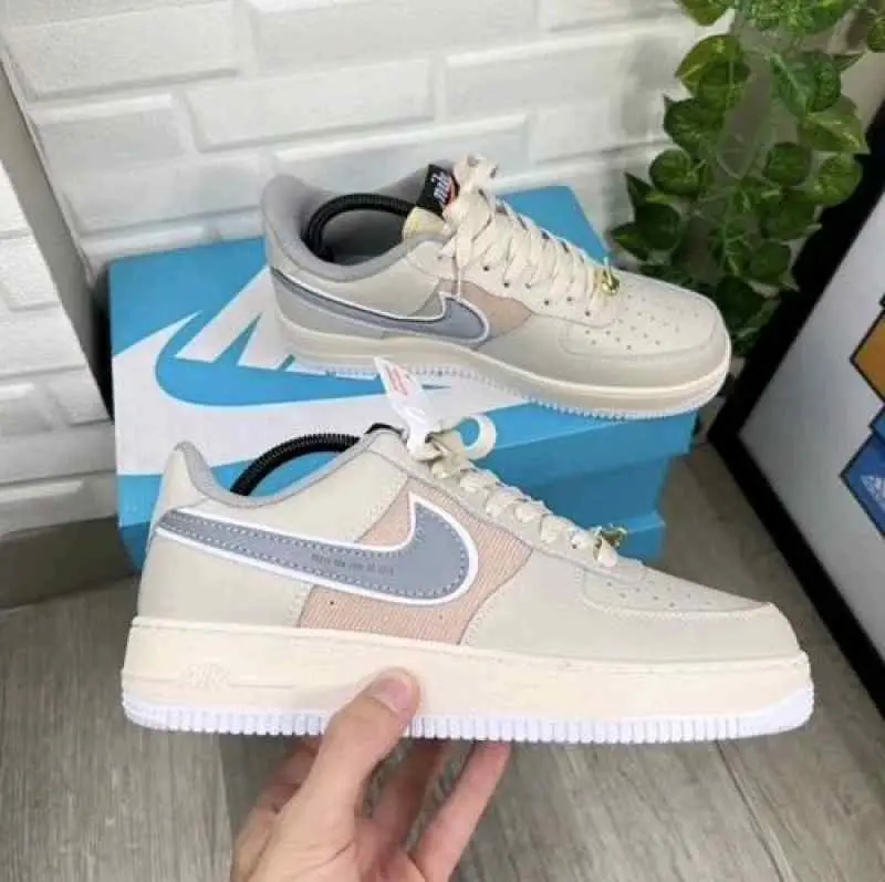 Nike AirForce 1 Low Beige Reflective - Image 2