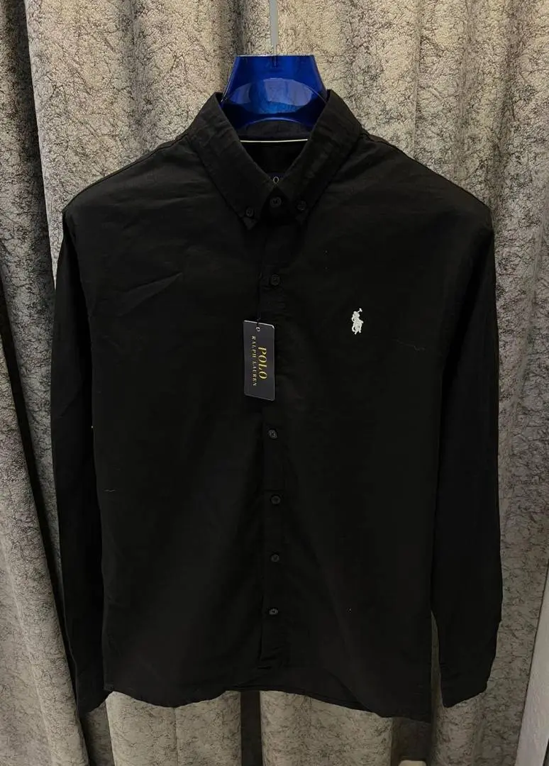 Ralph LAUREN P-OLO IMPORTED STORE ARTICLE SHIRT linen fabric