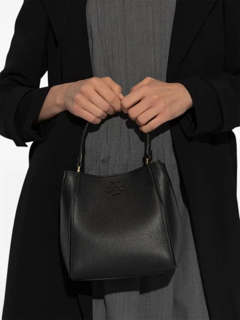 Tori Burch McGraw Bucket Bag With OriginalBox DustCover - Image 4
