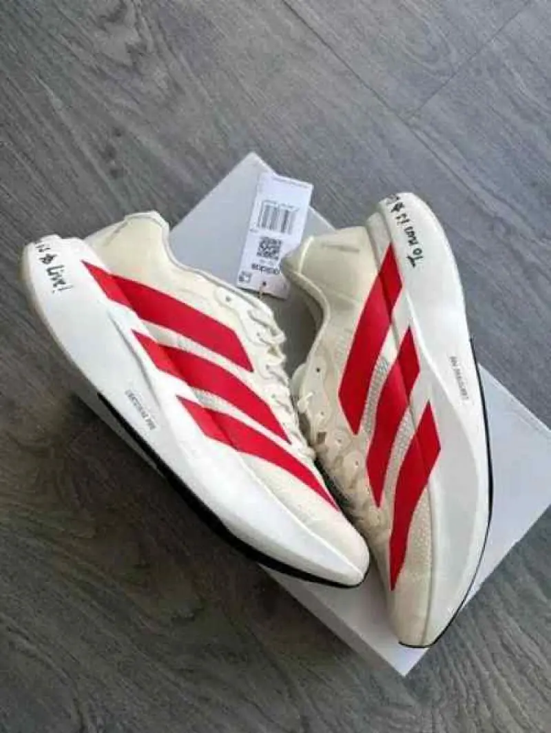 Adidas Adizero Evo Sl White Red - Image 3