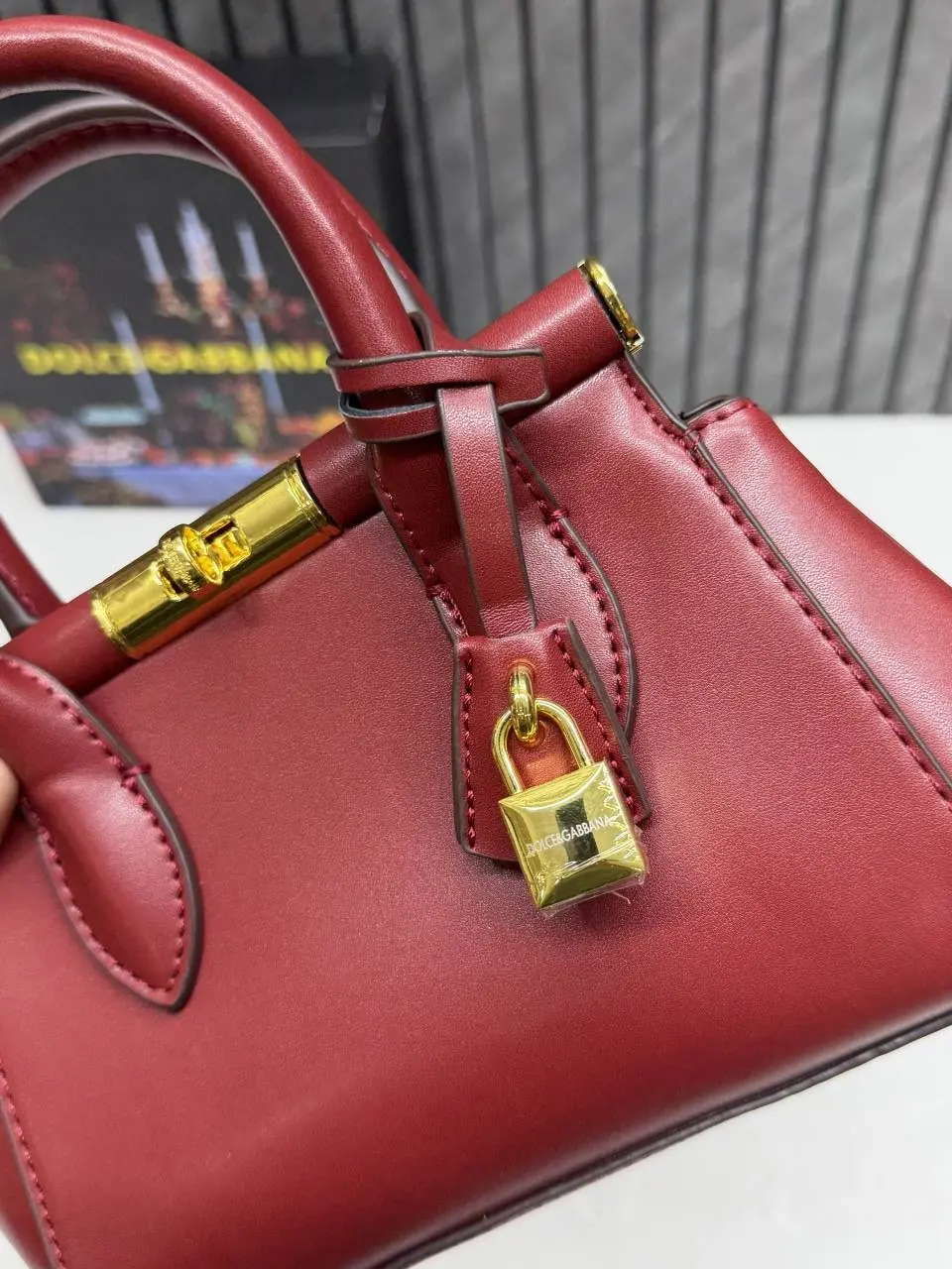 Dolcce & Gabbana 9026 Mini Marlene Red With Original Box & DustCover - Image 5
