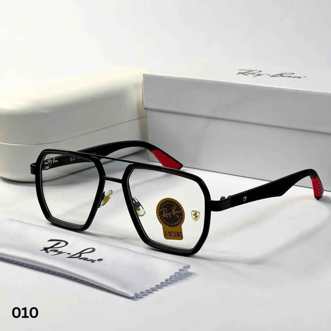 Ray-Ban 010 black plano