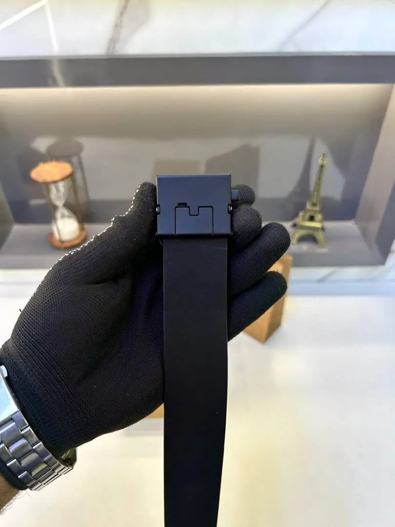 Burberry Black Gold Belt Fa 744 - Image 4