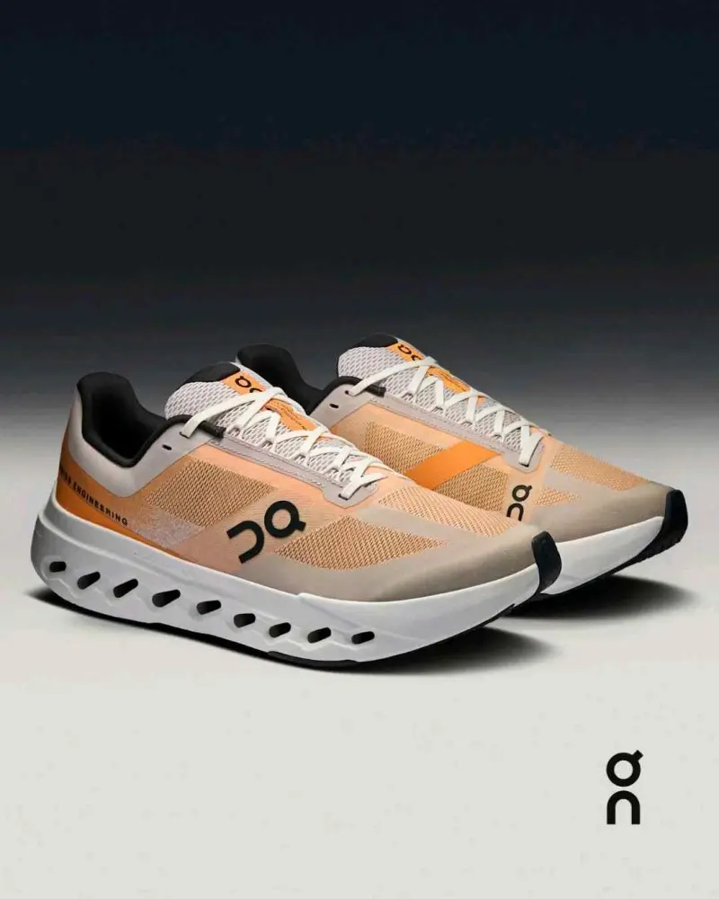 On Cloudsurfer Next Tangerine Ivory 2681 - Image 2