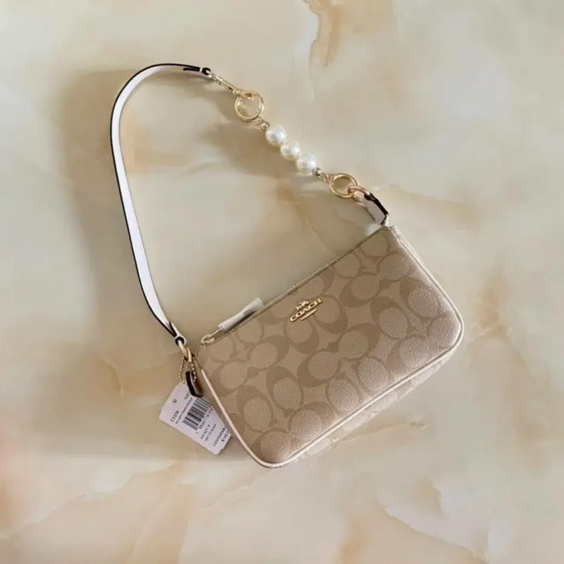 Coach Nolita 18 khakhi With Original Box - Image 6