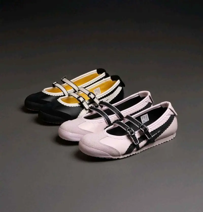 Onitsuka Tiger Mexico 66 TGRS Black Cream Mary Jane 6181 - Image 6