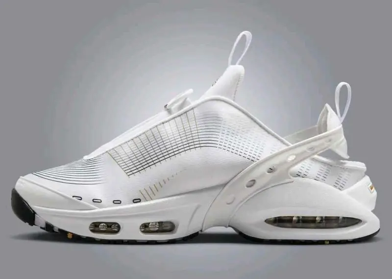 Nike Airmax Craze White Metallic Gold 5018 - Image 5