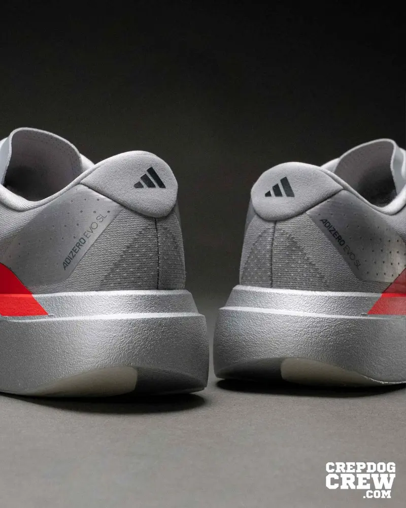 Adidas Adizero Evo Sl red Grey Iron Metallic 216 - Image 7