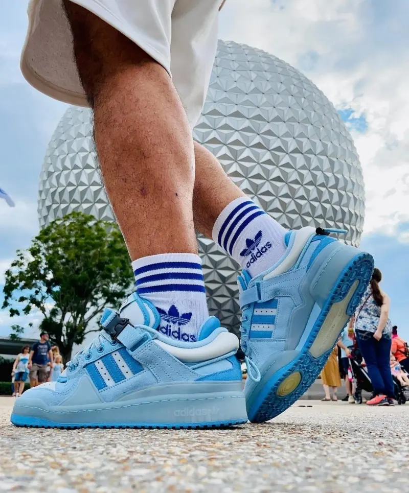Adidas Bad Bunny Forum Blue Tint - Image 4