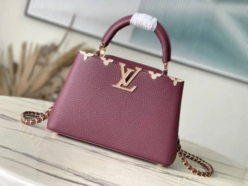 Louis Vuitton CB Wine Capucines Highend With OriginalBox & CarryBag - Image 8