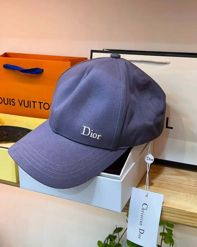 Dior Cd Small Side Logo Premium Unisex Cap (With Safety Box) - Image 3