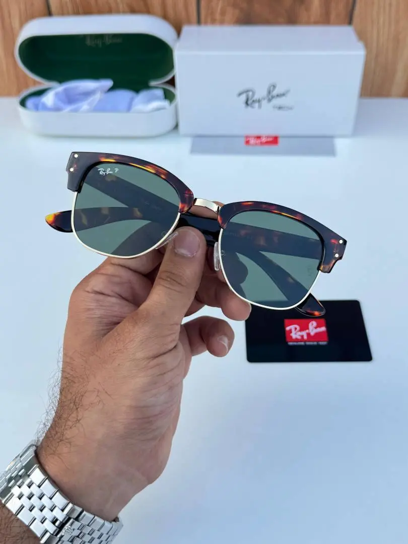 Ray-Ban 0504 tiger green gold - Image 5