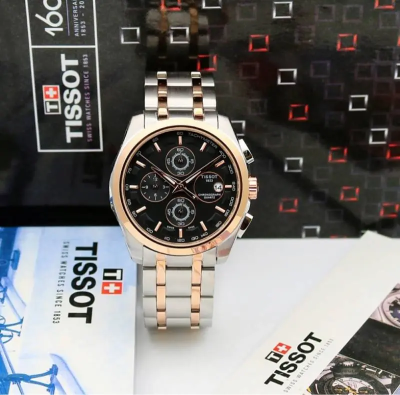 Tissot 1853 Couturier 2Ton-Copper-Black