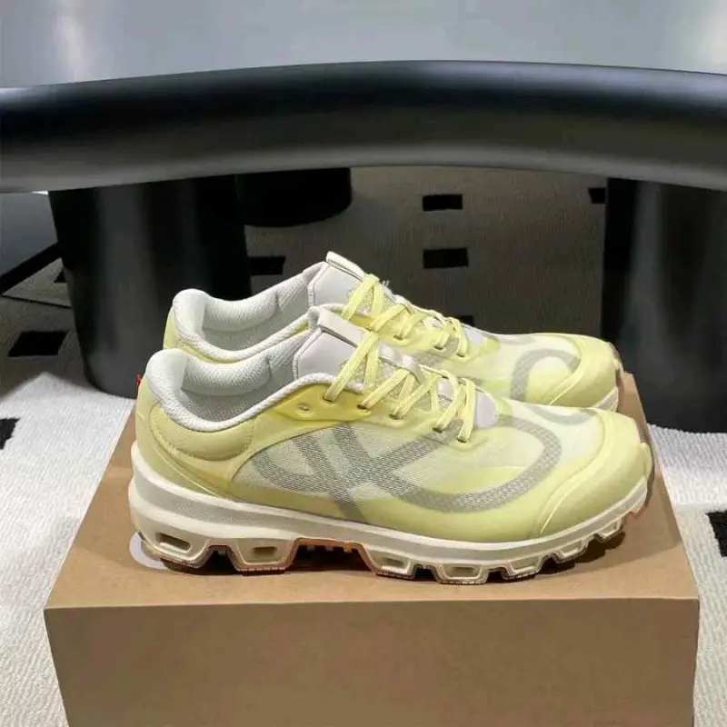 OnCloud Running Cloudventure x Loewe Yellow Tan Grey - Image 2