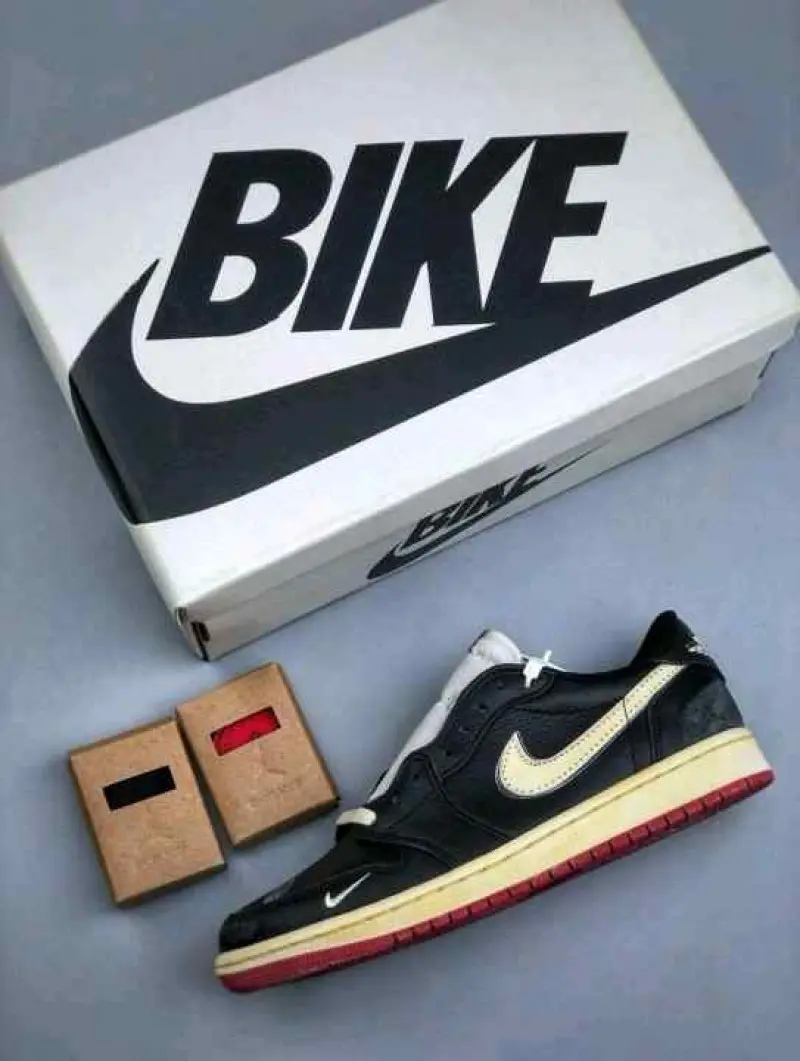 Nike Air Jordan 1 Low Bike x Nigel Sylvester Semi UA 548 - Image 6