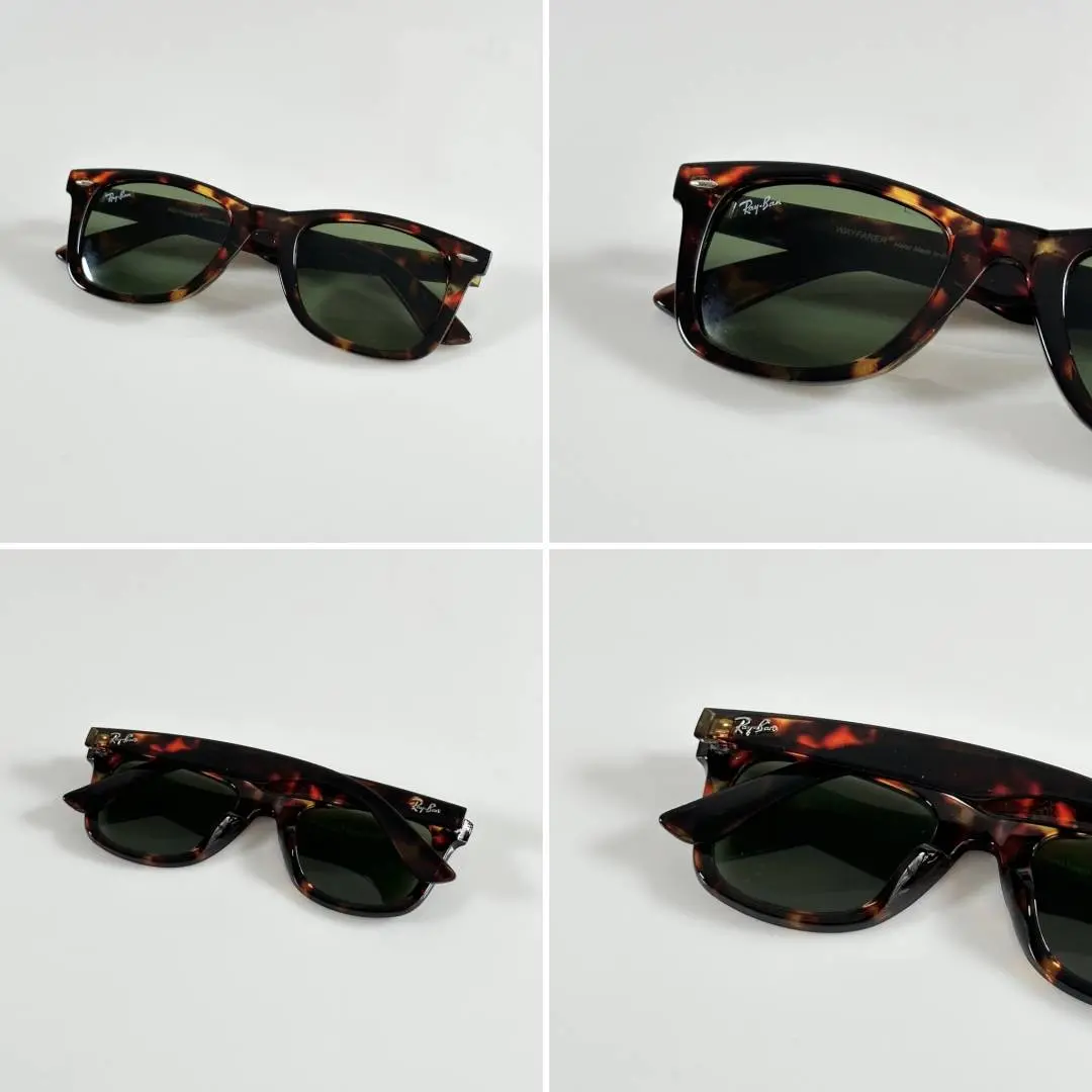 Ray-Ban 2140 Tiger Green GLASS - Image 4