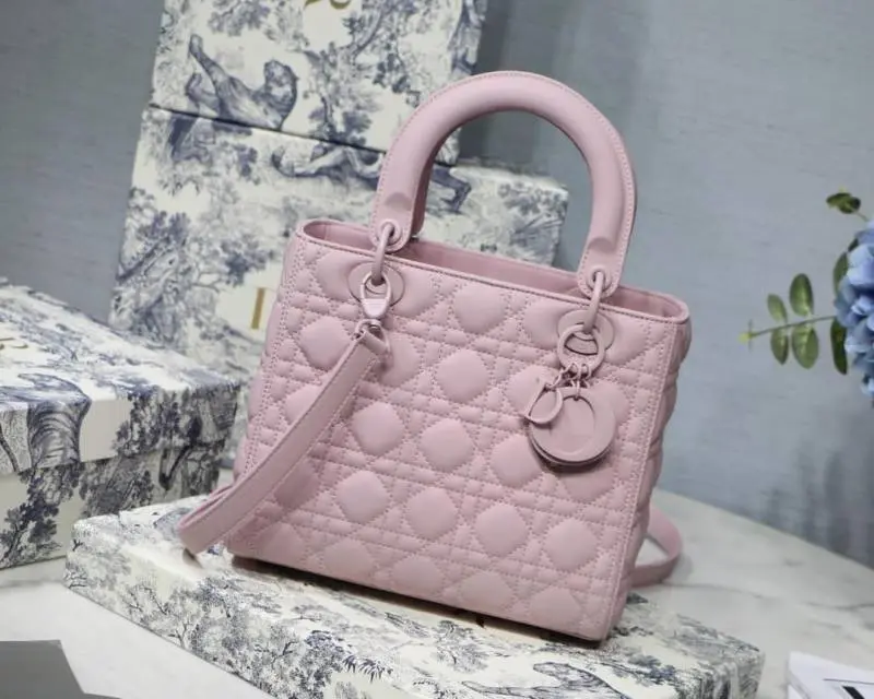 Dior Lady My ABC Matte Pink With OG Box & Dust Bag (Pink-1120)