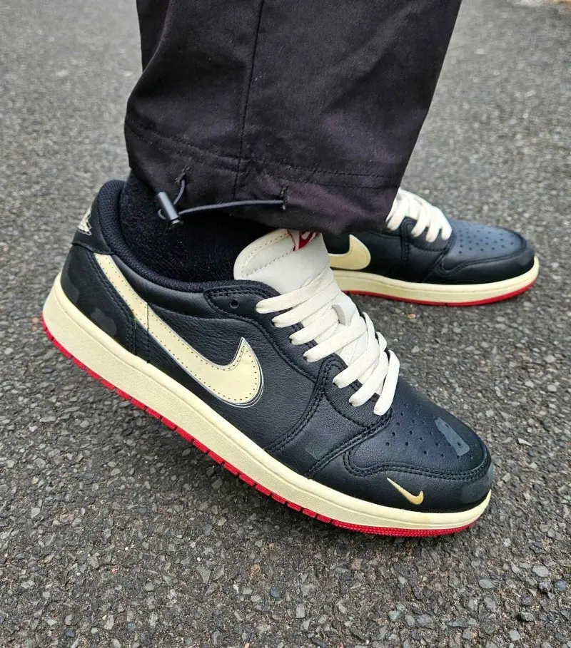 Nigel Sylvester x Bike Air Jordan 1 Low - Image 6