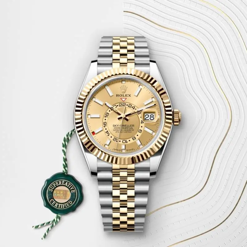 Rolex Oyster perpetual Sky Dweller Z-R Premium - Image 8