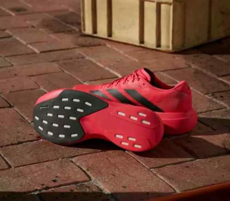 Adidas Adizero EVO SL Shoes Lucid Red Core Black - Image 6