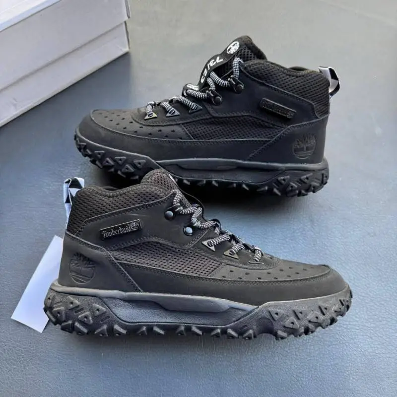 Timberland Greenstride Black Motion 6 Mid Boots - Image 3