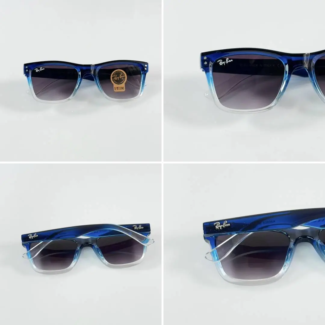 Ray-Ban Reverse 0502 Blue Black Shaded - Image 4