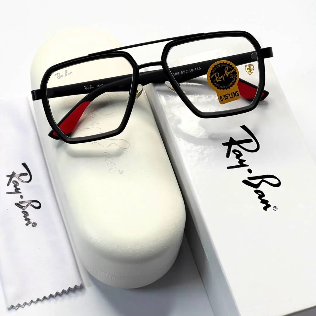Ray-Ban 010 black plano - Image 4
