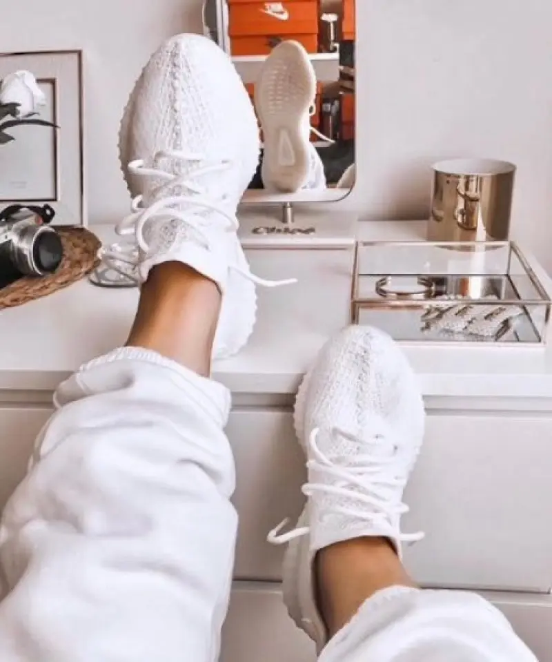 Adidas yeezy 350 v2 oreo white 01 sale - Image 4