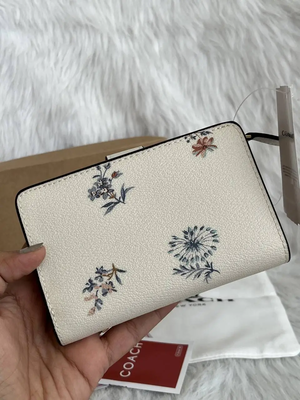Coach 2-9 Premium Flap Wallet With OriginalBox DustCover Highend Coded - Image 5