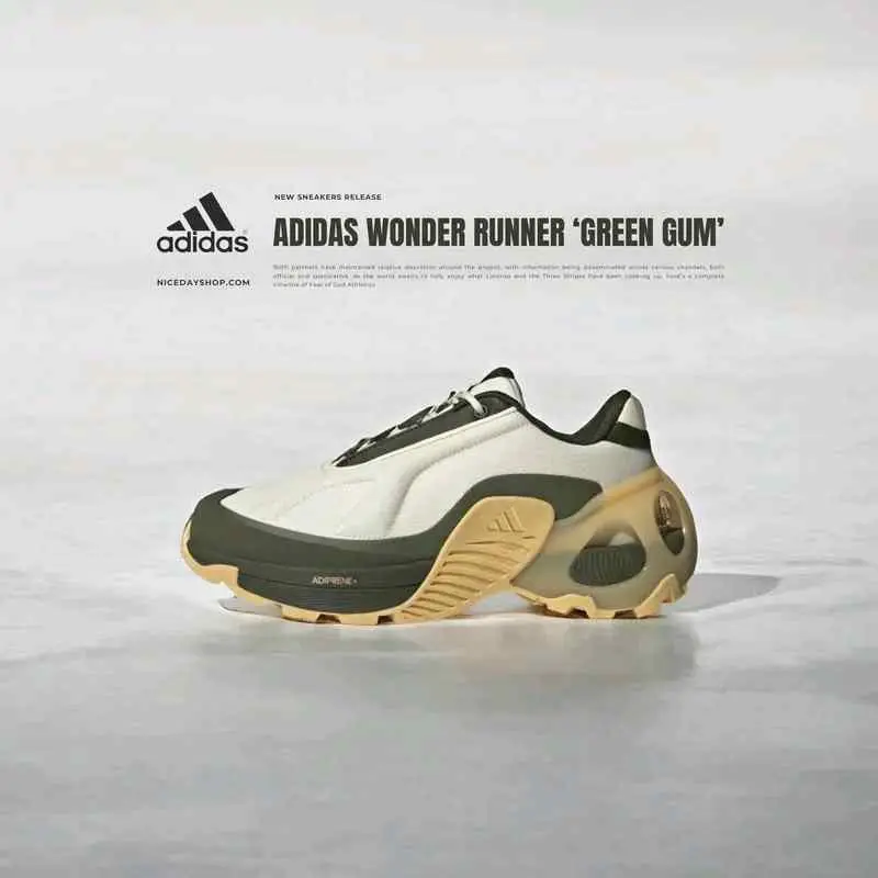Adidas Wonder Runner Yellow Green 233 - Image 7