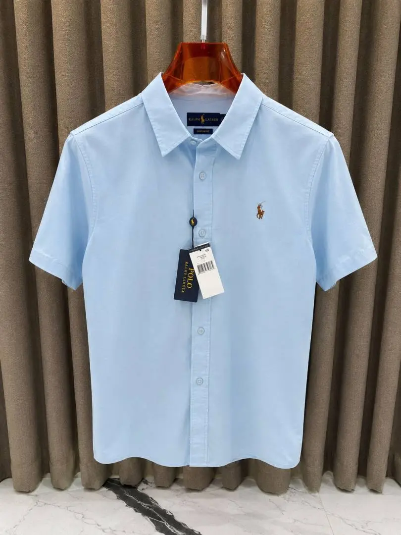 Ralph LAUREN P-OLO IMPORTED STORE ARTICLE SHIRT LINEN FABRIC - Image 2
