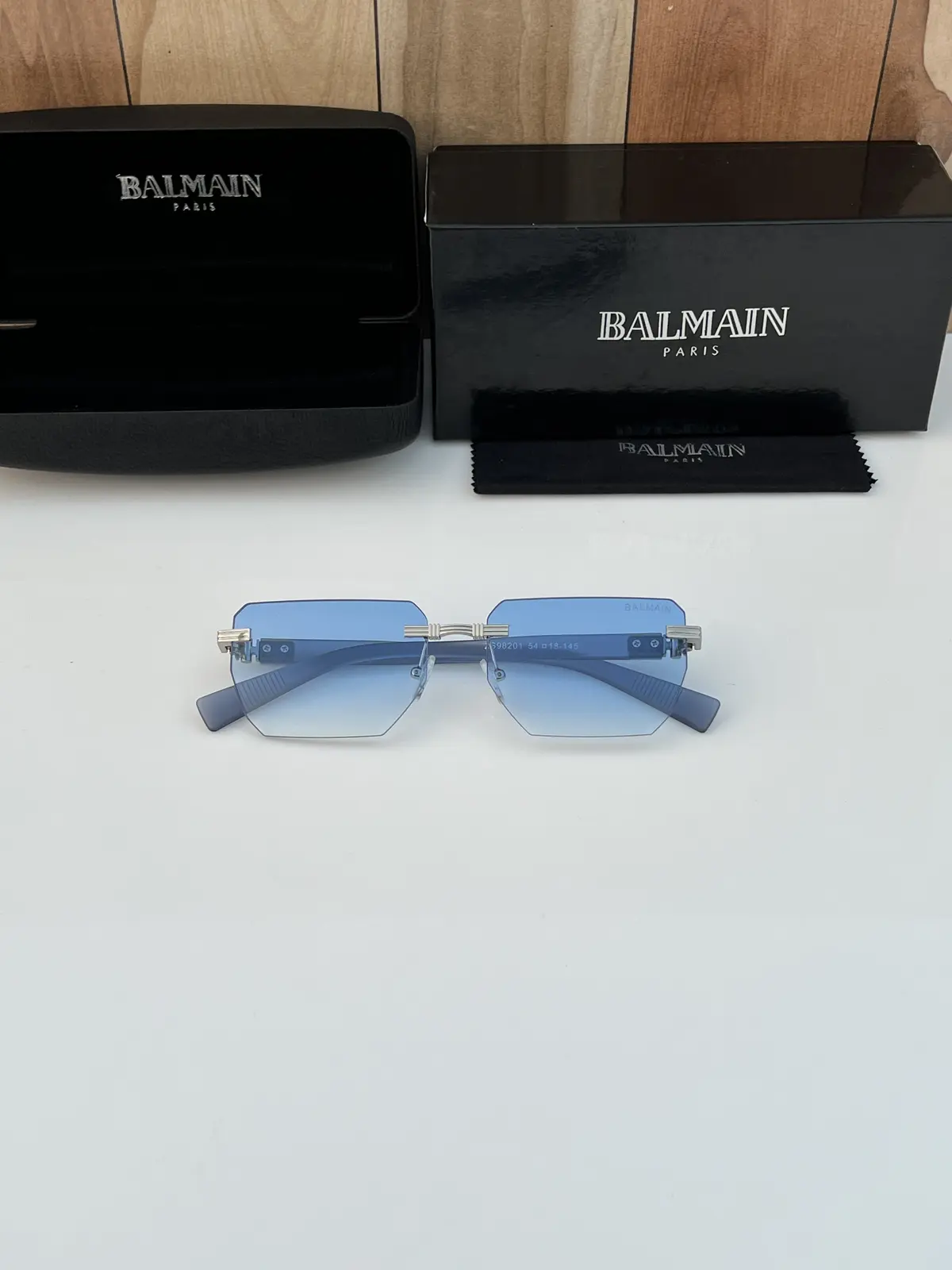 Balmain 98201 silver blue - Image 3