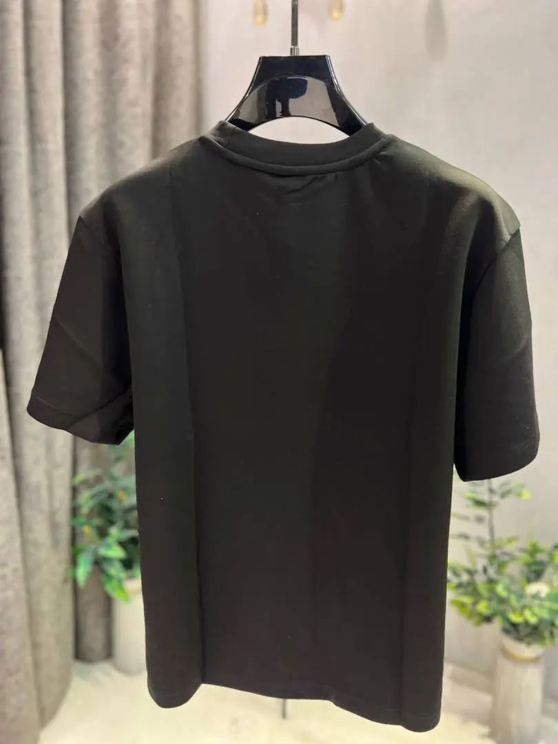 KOREAN IMPORTED HIGH DEMAND ARTICLE T-SHIRT BLACK - Image 4
