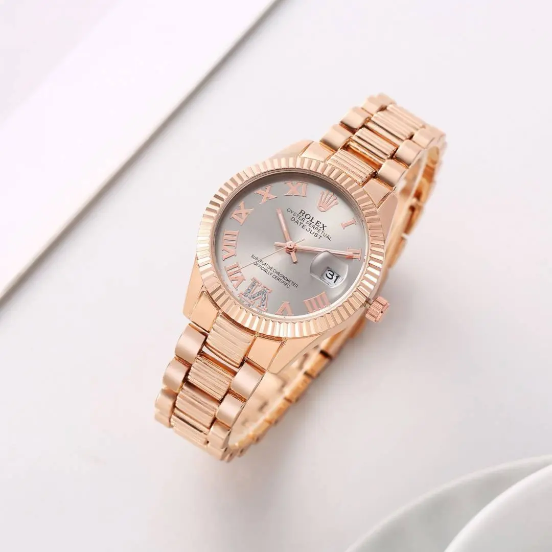 Rolex Oyster perpetual Date just Copper-Grey