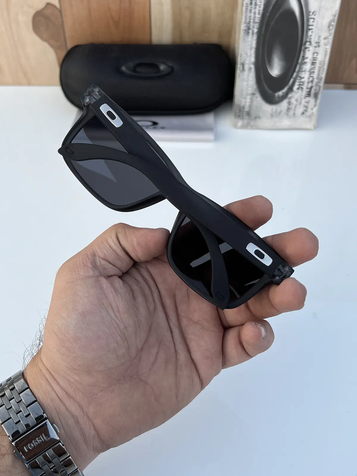 Oakley 3338 black silver - Image 7