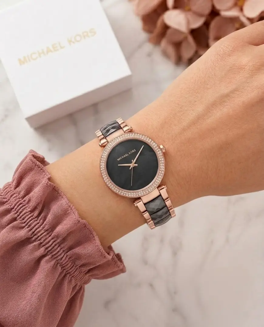 Michael Kors Parker Pave Black