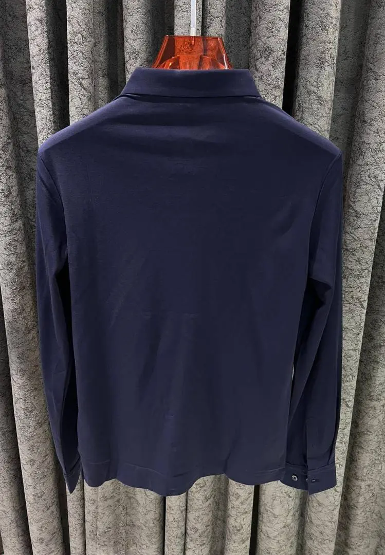 HUGO BOS IMPORTED STORE ARTICLE FULL SLEEVES POLIO T-SHIRT - Image 5