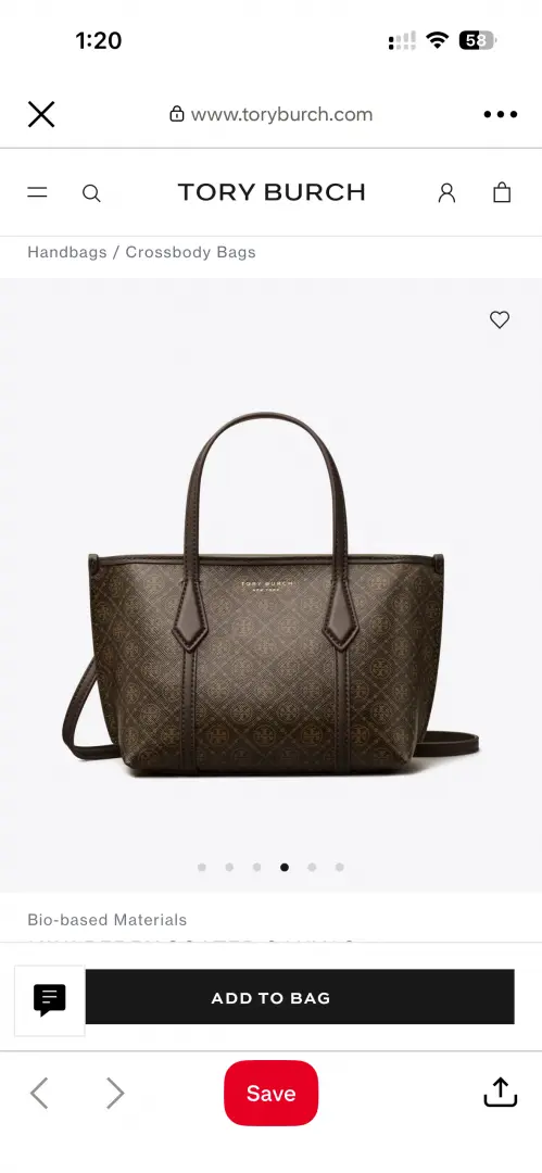 Toryy Burch Perry SmallTote Highend With OriginalMagnetBox DustCover - Image 5