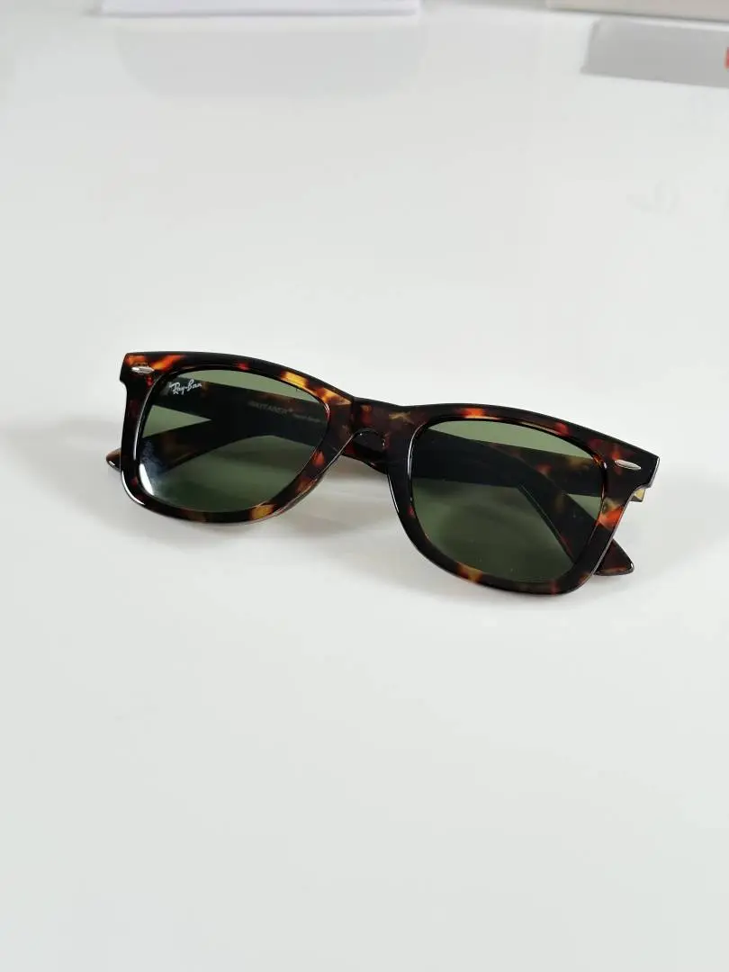 Ray-Ban 2140 Tiger Green GLASS - Image 3