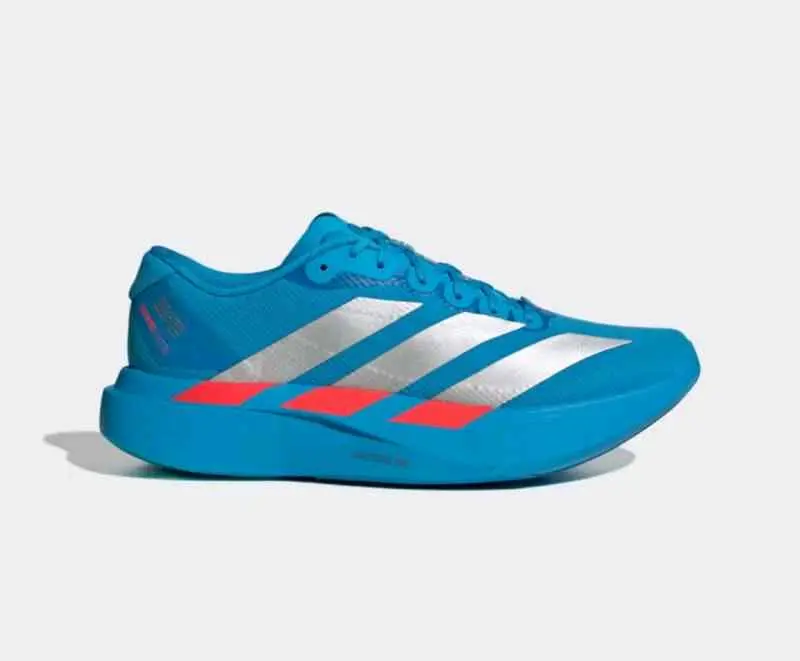 Adidas Adizero Evo SL Solar Blue Silver Metallic - Image 3