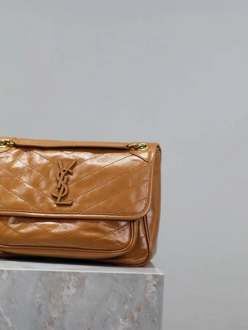 Ysl niki 1825 Small ShoulderBag With Original Box & DustCover - Image 8