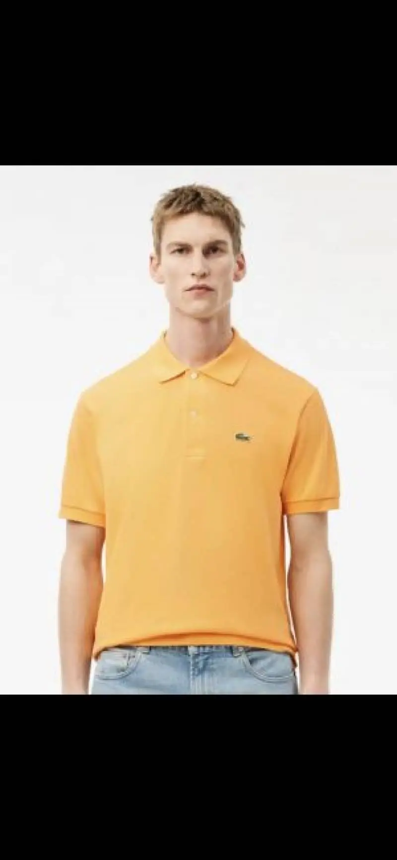 No return Lacost imported Polo tshirt Yellow