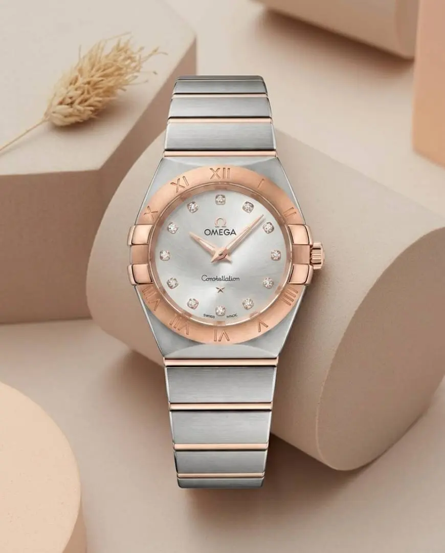 Omega Constellation Sedna 2Ton-Copper-Grey Womens - Image 2