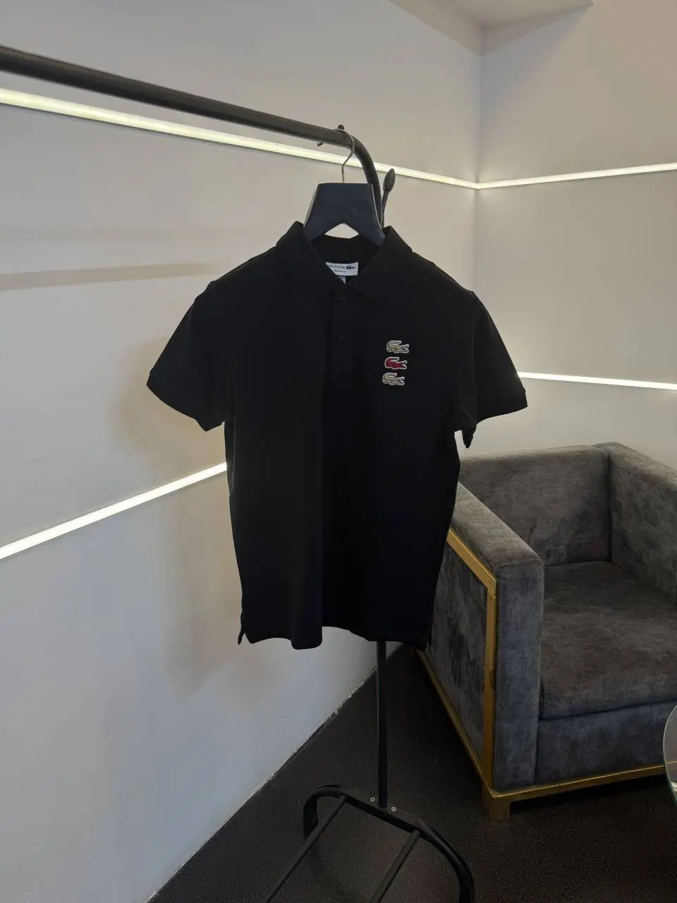 Lacoste Imported polo tshirt black sale