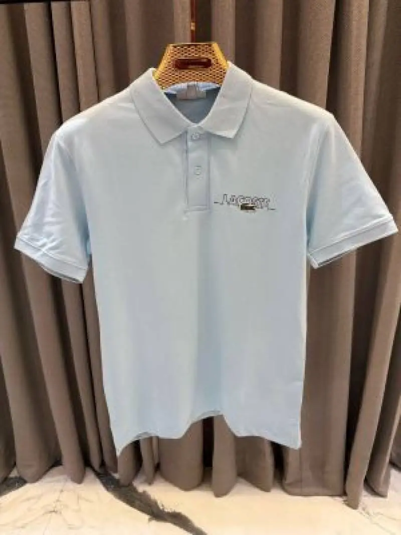 No return Lacost imported Polo tshirt sky blue