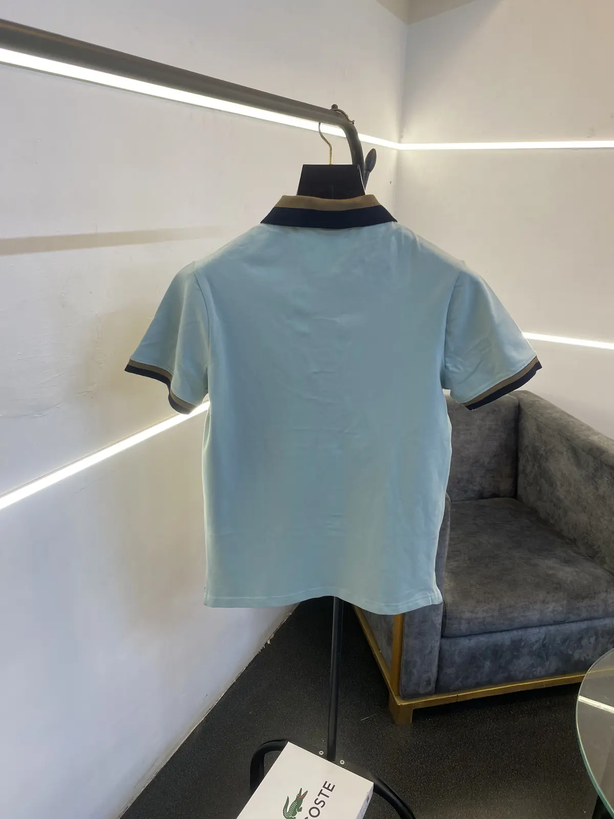 Lacoste imported box pack polo tshirt light green - Image 3