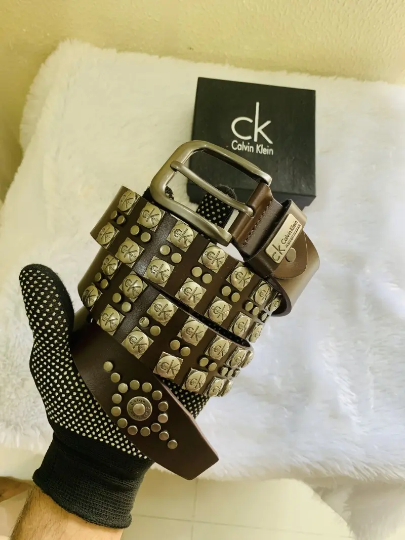 16 CK CALVIN KLIE N PRINTED PREMIUM QUALITY BELT WITH BOX
